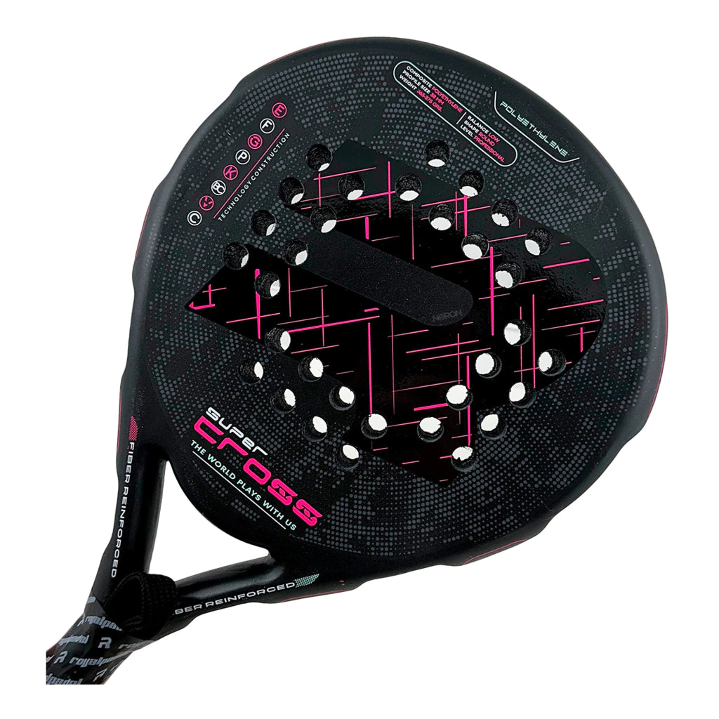 ROYAL PADEL RACKET SUPER CROSS PINK