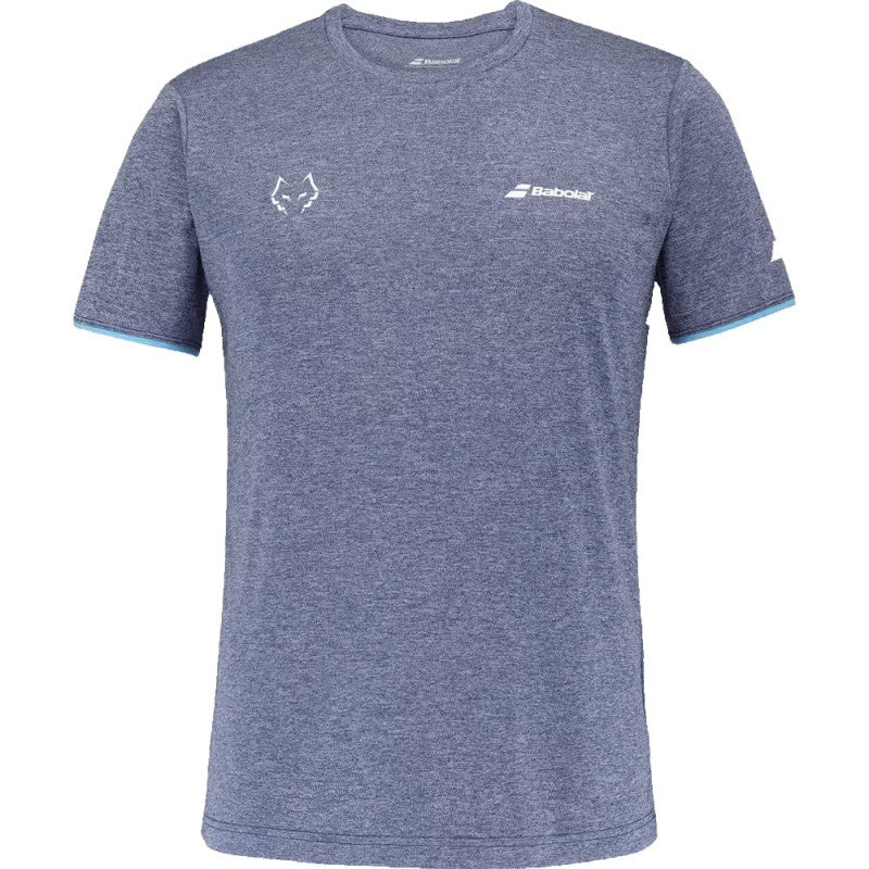 BABOLAT T-SHIRT MEN SPRING JUAN LEBRON CREW NECK ESTATE BLUE