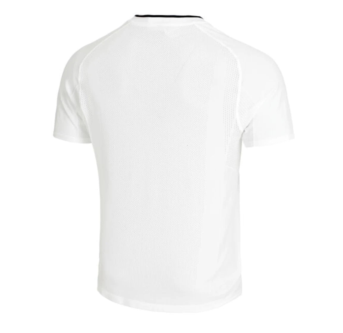 WILSON T-SHIRT MEN PLAYERS SEAMLESS ZIP HENLEY 2.0 WHITE