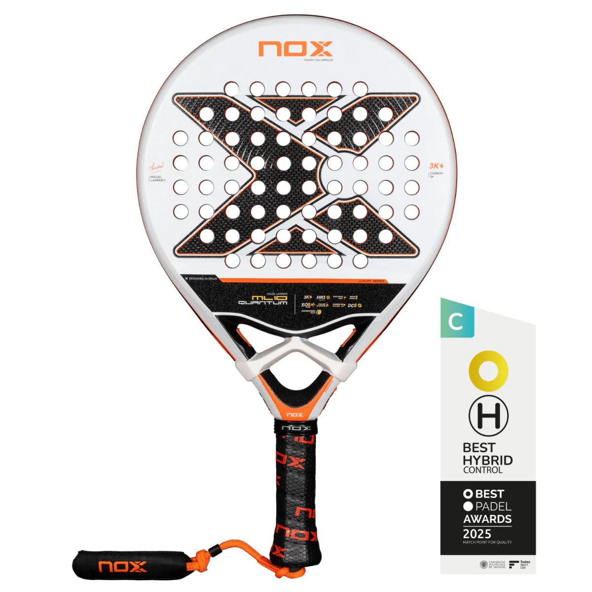 NOX RACKET ML10 QUANTUM 3K BY MIGUEL LAMPERTI