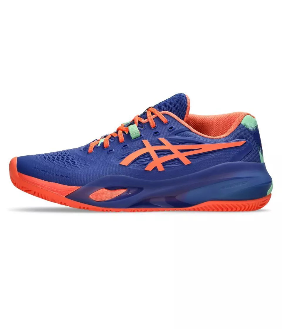 ASICS SHOE GEL-RESOLUTION X PADEL DARK COBALT/VIVID CORAL