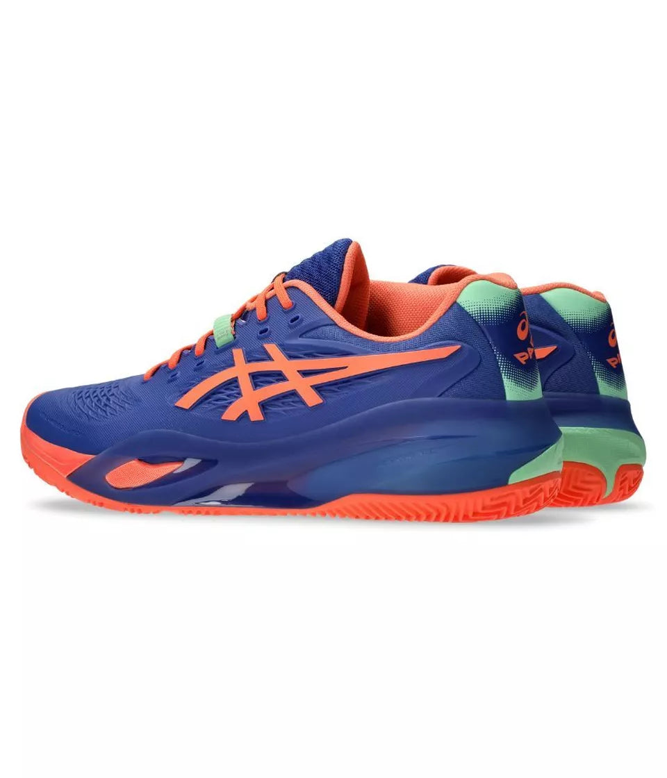 ASICS SHOE GEL-RESOLUTION X PADEL DARK COBALT/VIVID CORAL