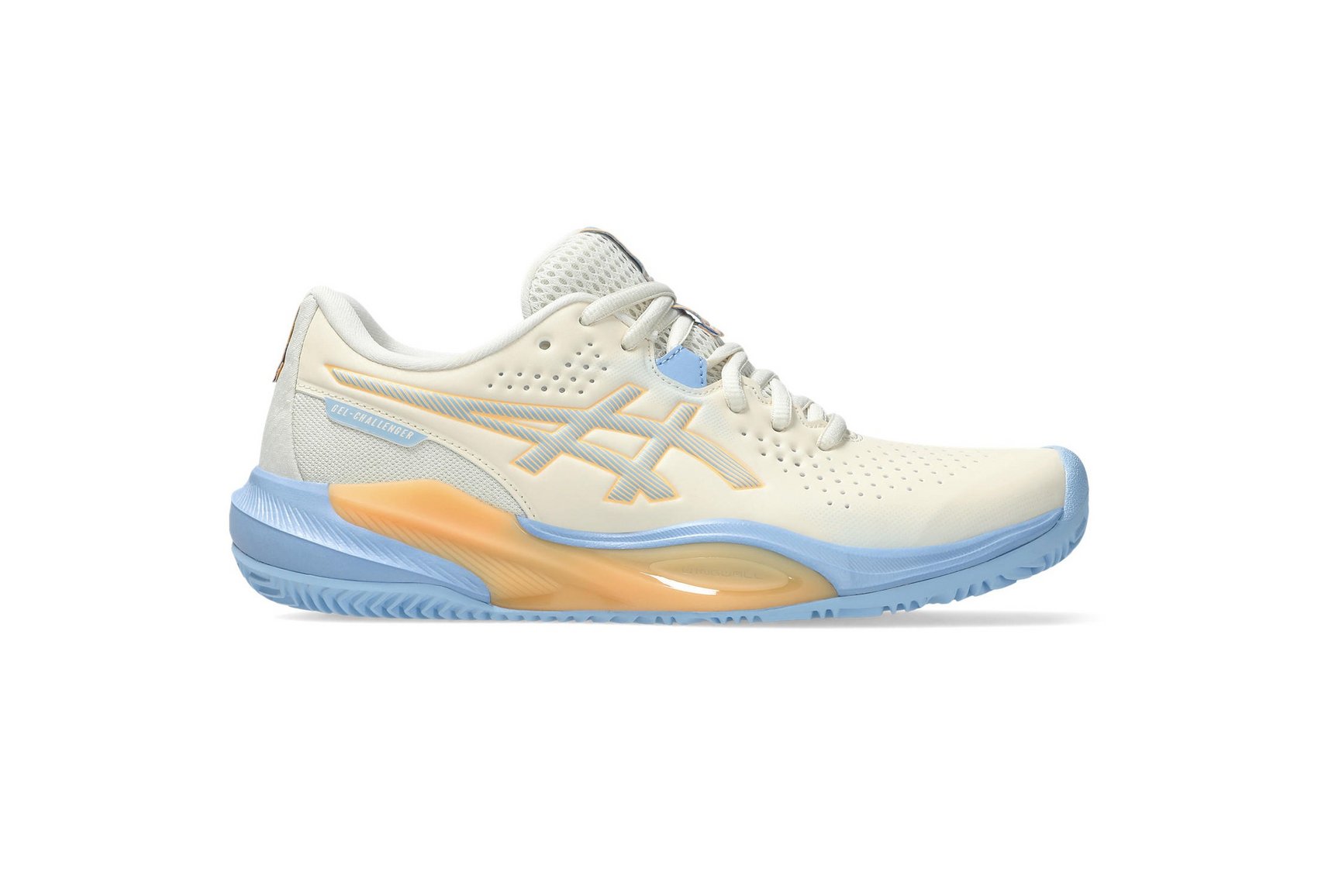 ASICS SHOE GEL-CHALLENGER 15 PADEL WOMEN CREAM / STONE WASH SIZE 40