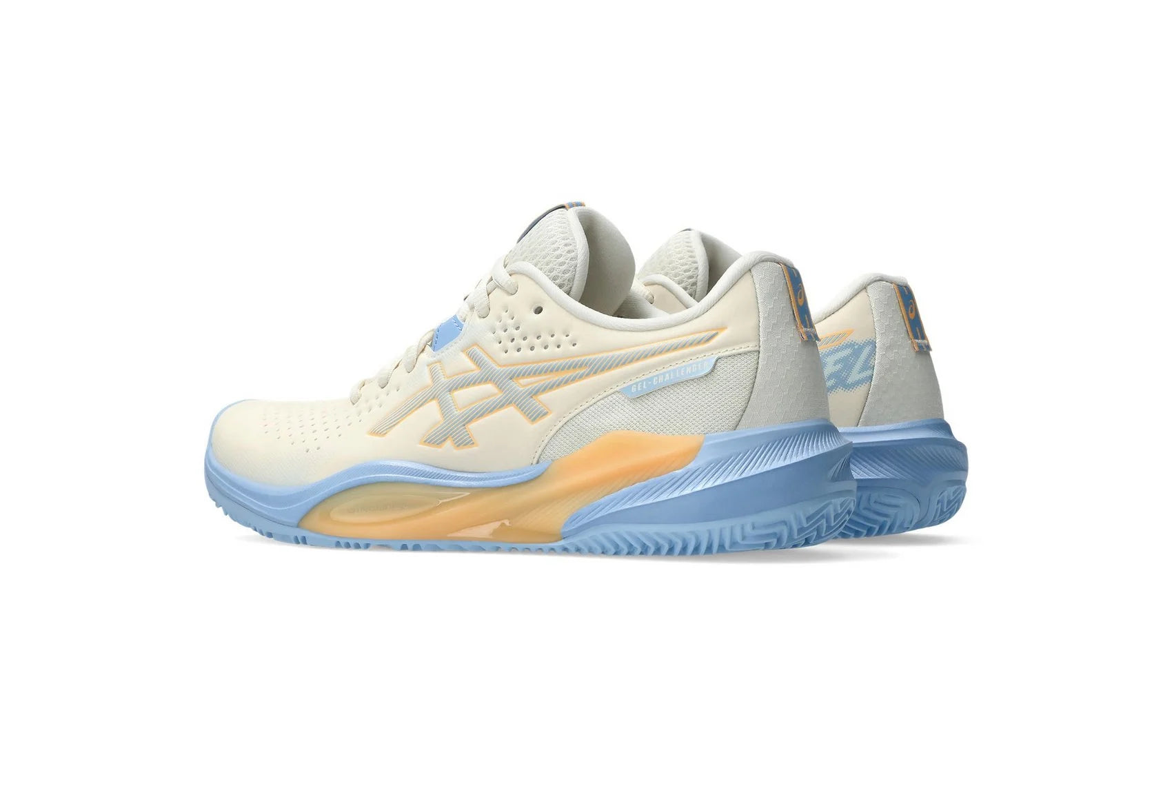 ASICS SHOE GEL-CHALLENGER 15 PADEL WOMEN CREAM / STONE WASH SIZE 40