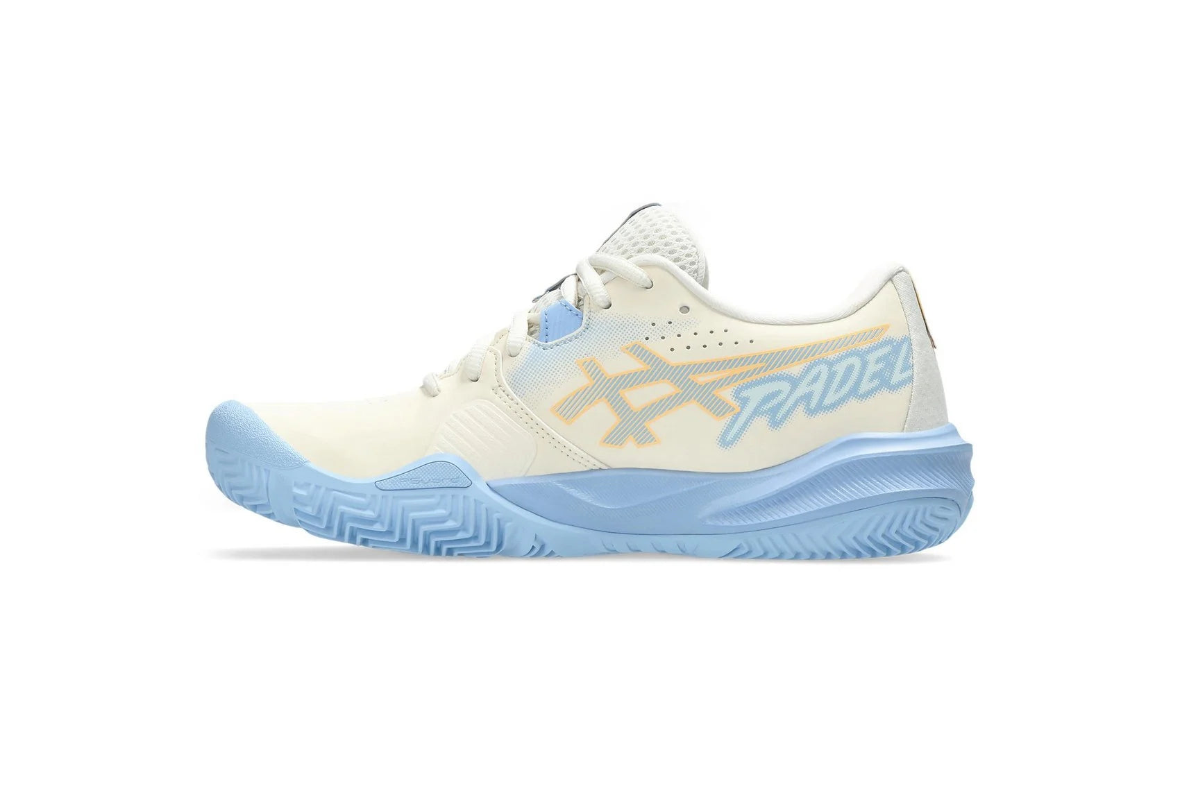ASICS SHOE GEL-CHALLENGER 15 PADEL WOMEN CREAM / STONE WASH SIZE 40