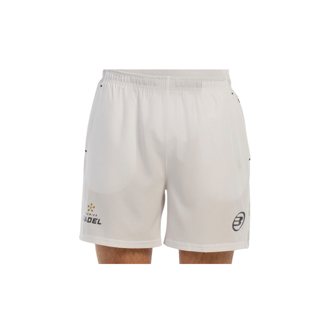 BULLPADEL SHORT MEN PREMIER BROZO BLANCO