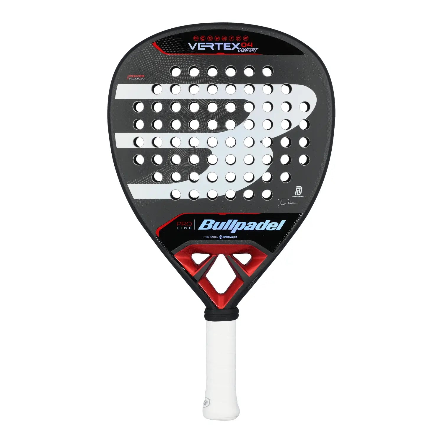 BULLPADEL RACKET VERTEX 04 COMFORT 24