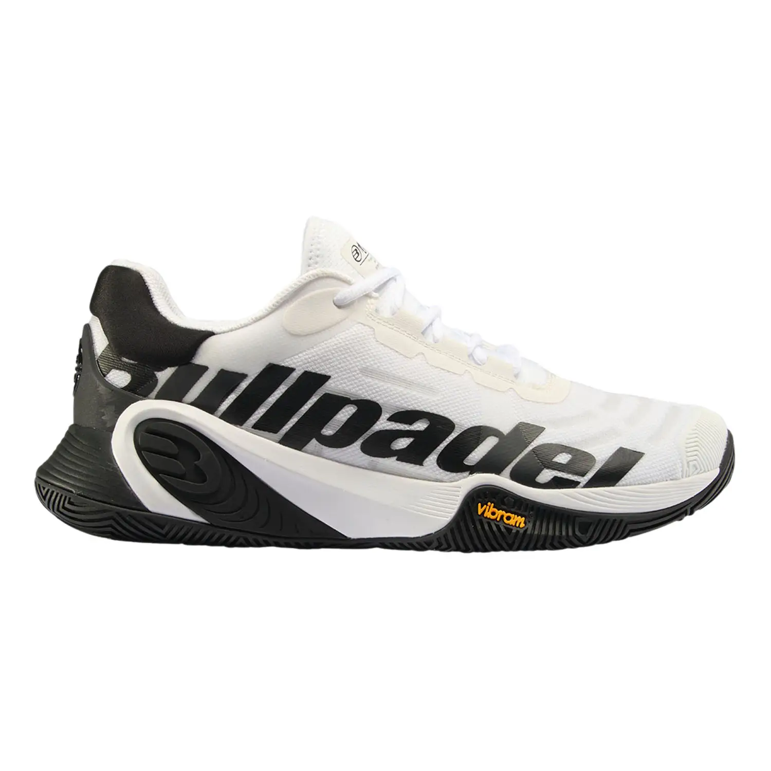 BULLPADEL SHOES VERTEX VIBRAM 24I BLANCO/NEGRO