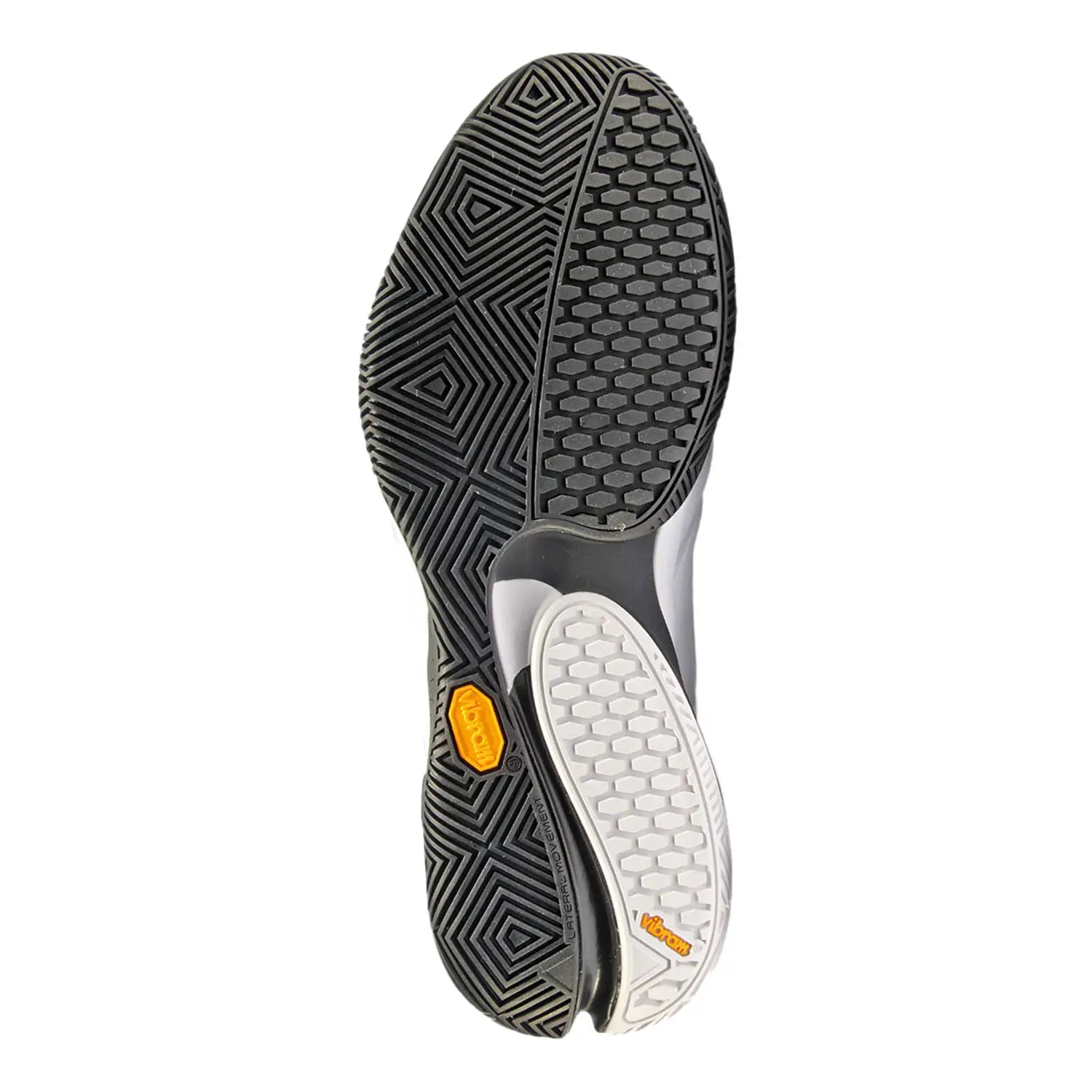 BULLPADEL SHOES VERTEX VIBRAM 24I BLANCO/NEGRO