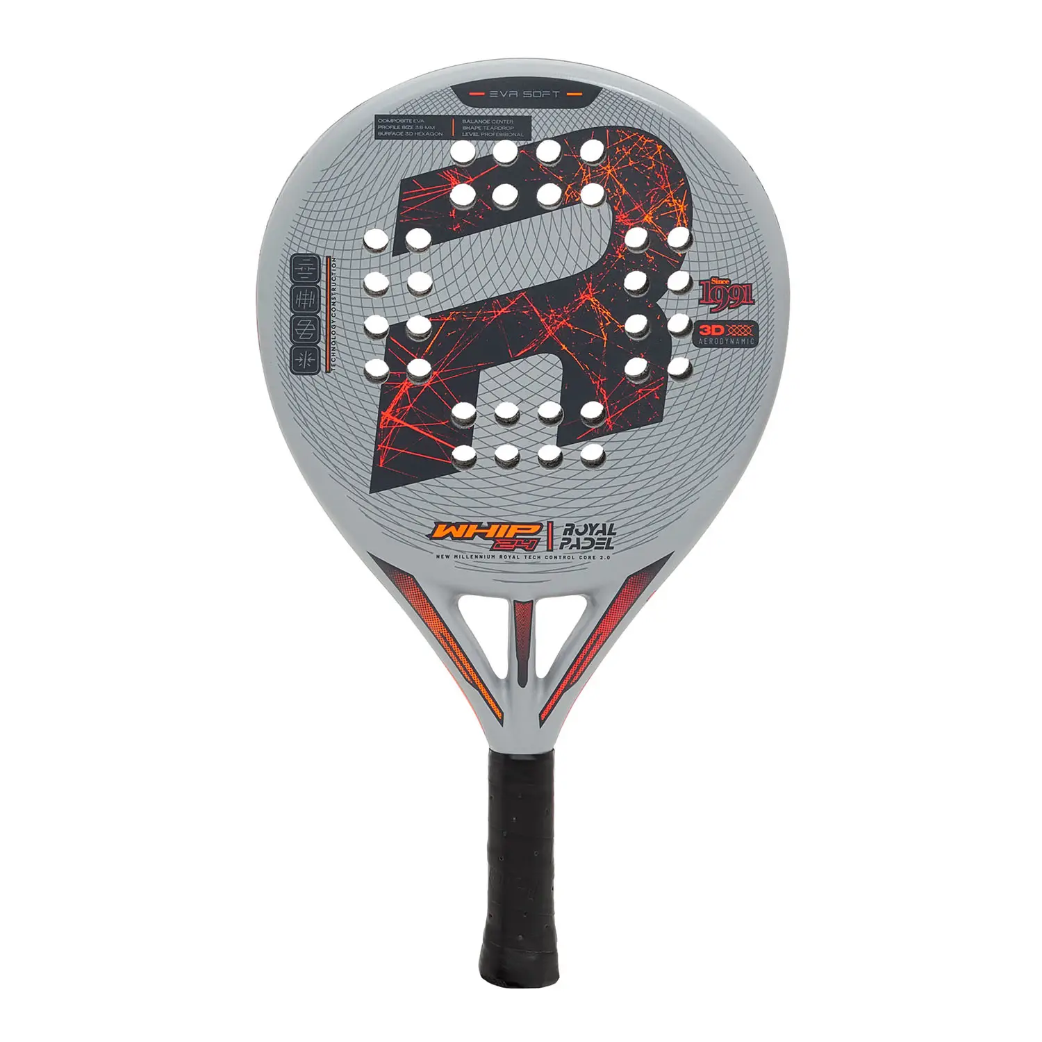 ROYAL PADEL RACKET 779 WHIP EVA 24
