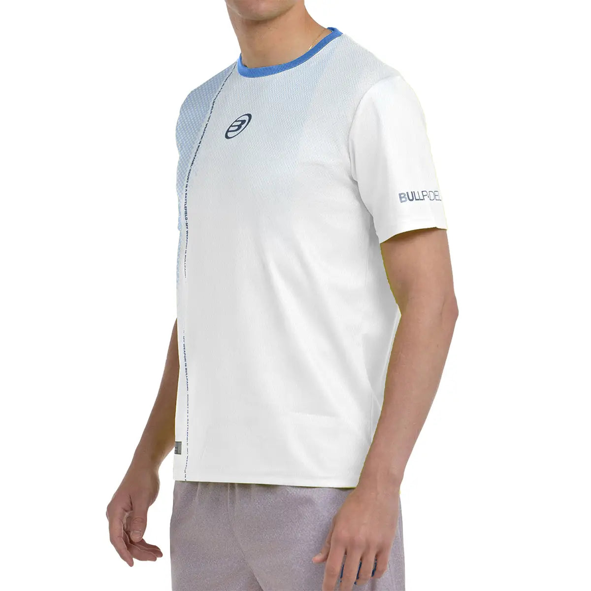 BULLPADEL T-SHIRT BATEN VIT SIZE XL