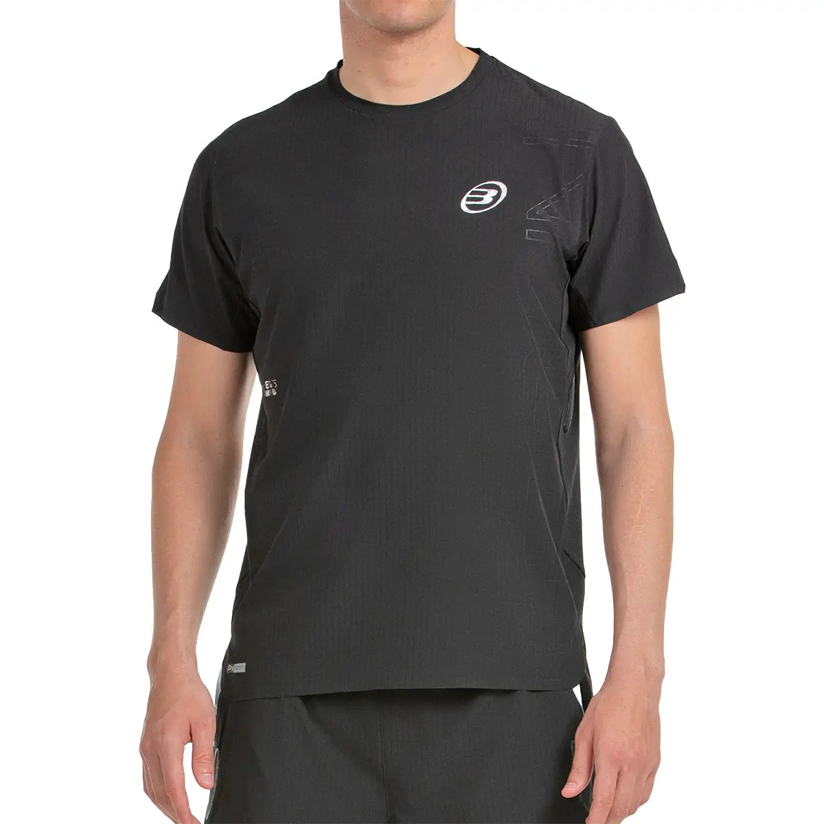 BULLPADEL T-SHIRT LICIO NEGRO SIZE M