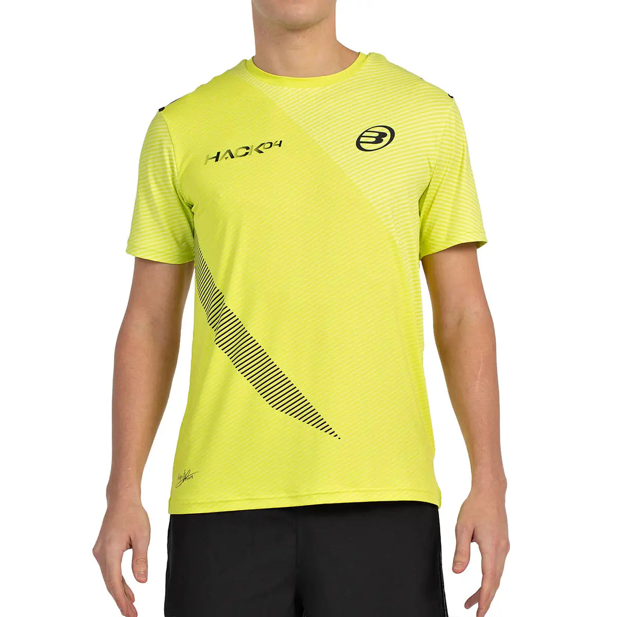 BULLPADEL T-SHIRT PAQUITO 25V LIME SIZE XL