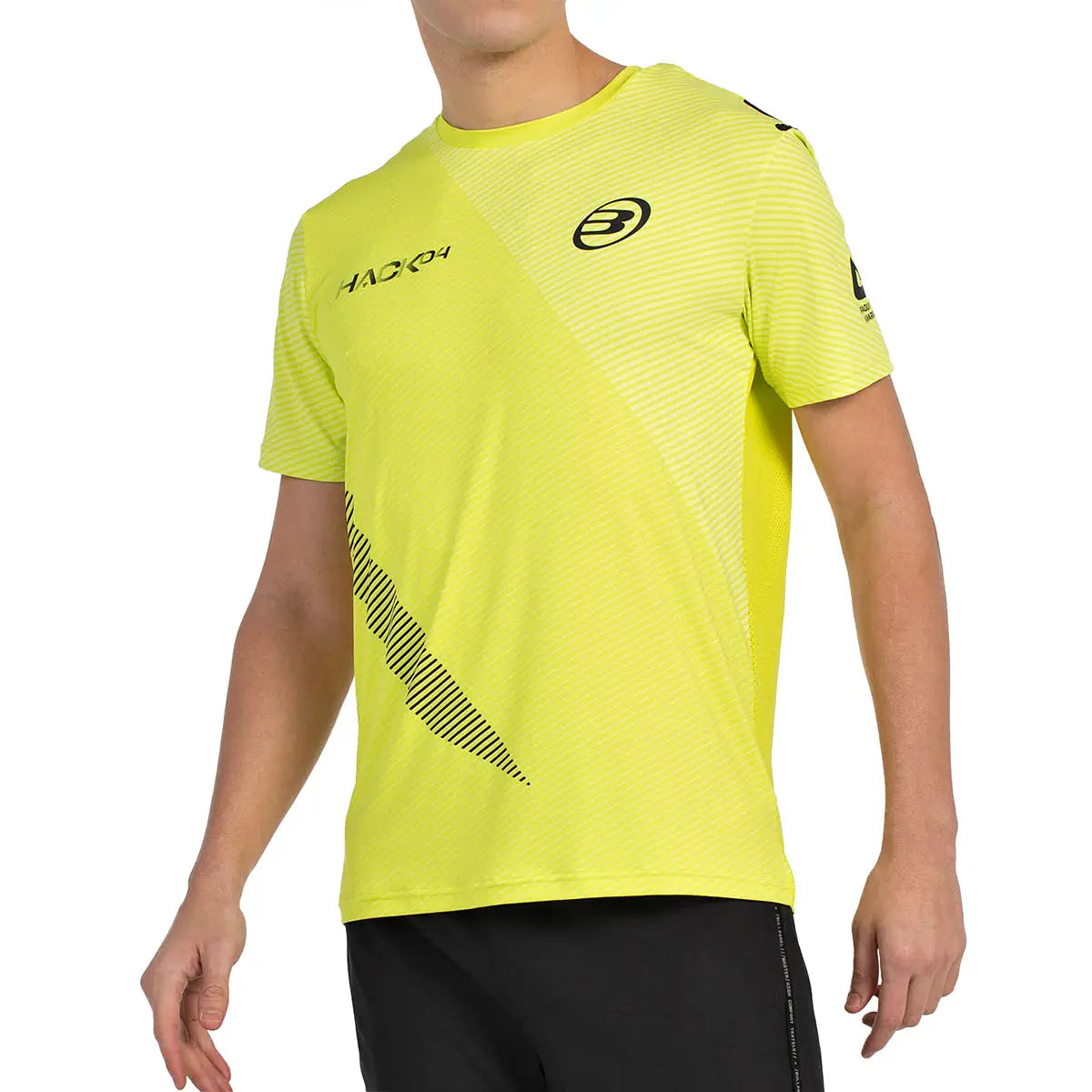 BULLPADEL T-SHIRT PAQUITO 25V LIME SIZE XL