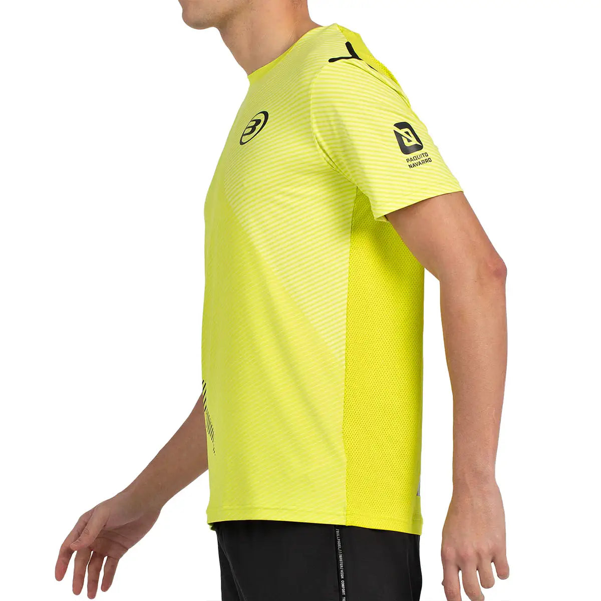 BULLPADEL T-SHIRT PAQUITO 25V LIME SIZE XL