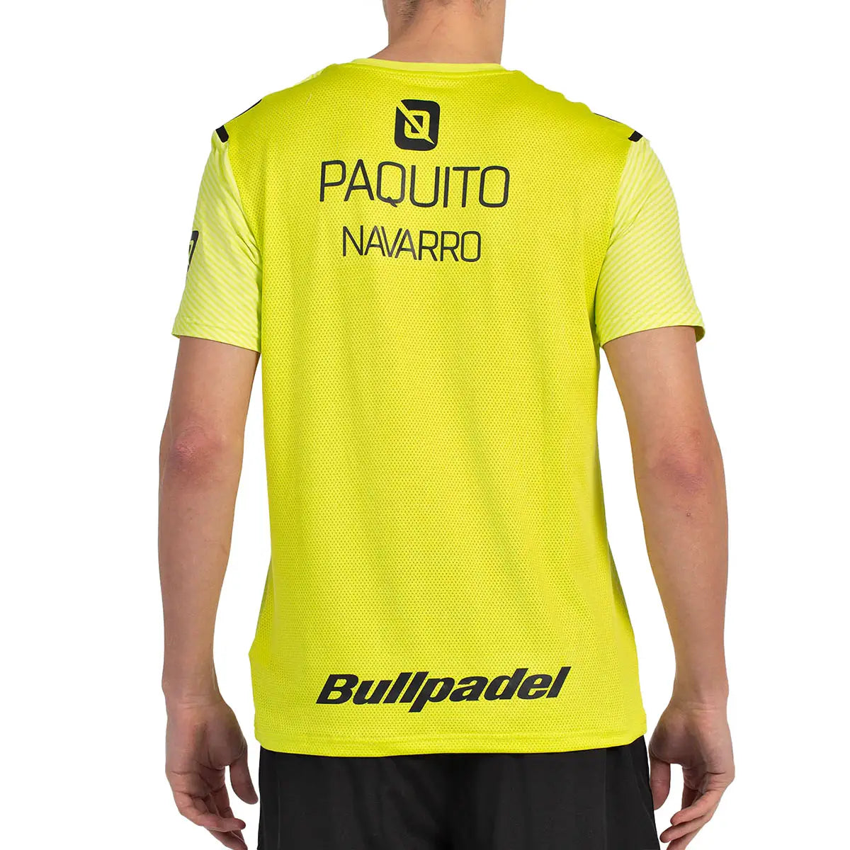 BULLPADEL T-SHIRT PAQUITO 25V LIME SIZE XL