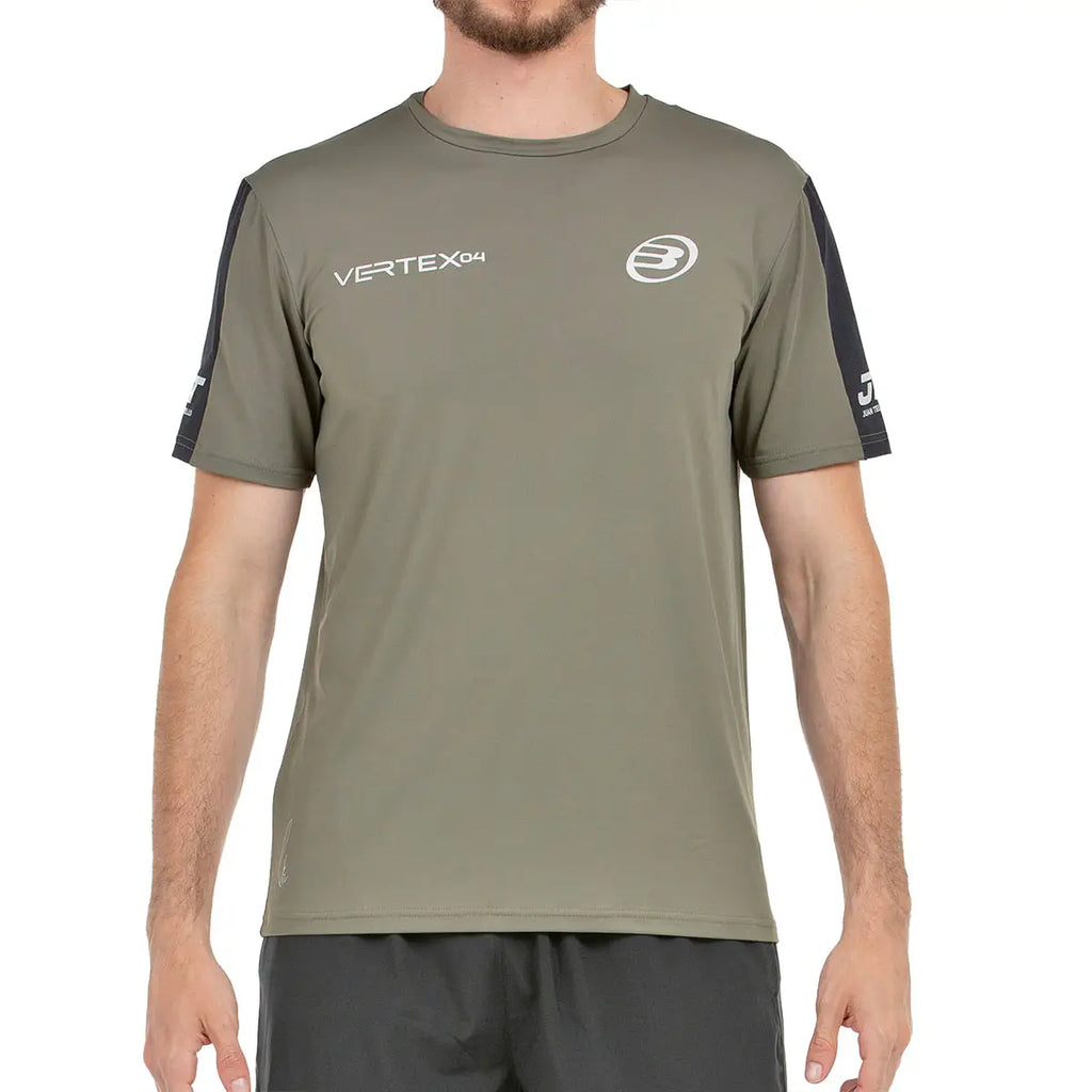 BULLPADEL T-SHIRT TELLO 25V KHAKI SIZE XL