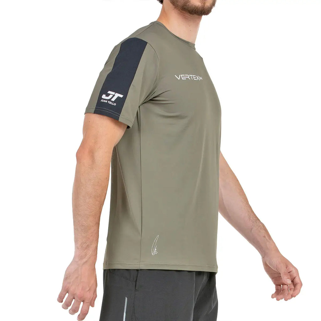 BULLPADEL T-SHIRT TELLO 25V KHAKI SIZE XL