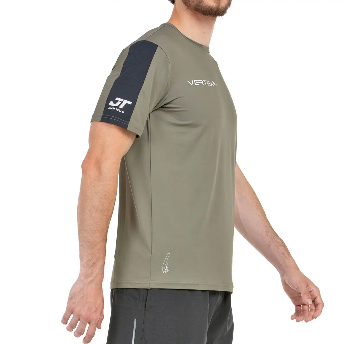 BULLPADEL T-SHIRT TELLO 25V KHAKI SIZE XL