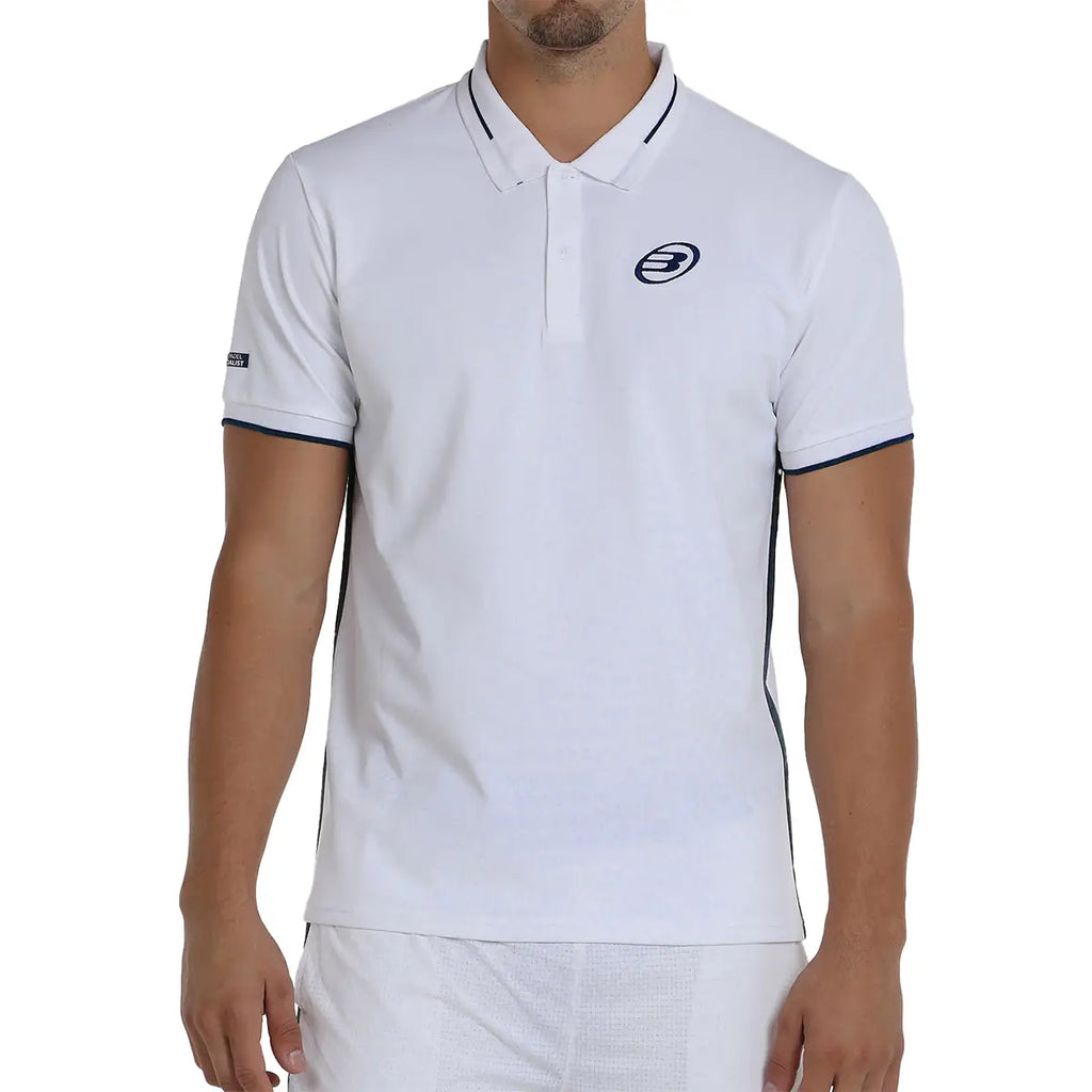 BULLPADEL T-SHIRT POLO LEIRO BLANCO SIZE XXL