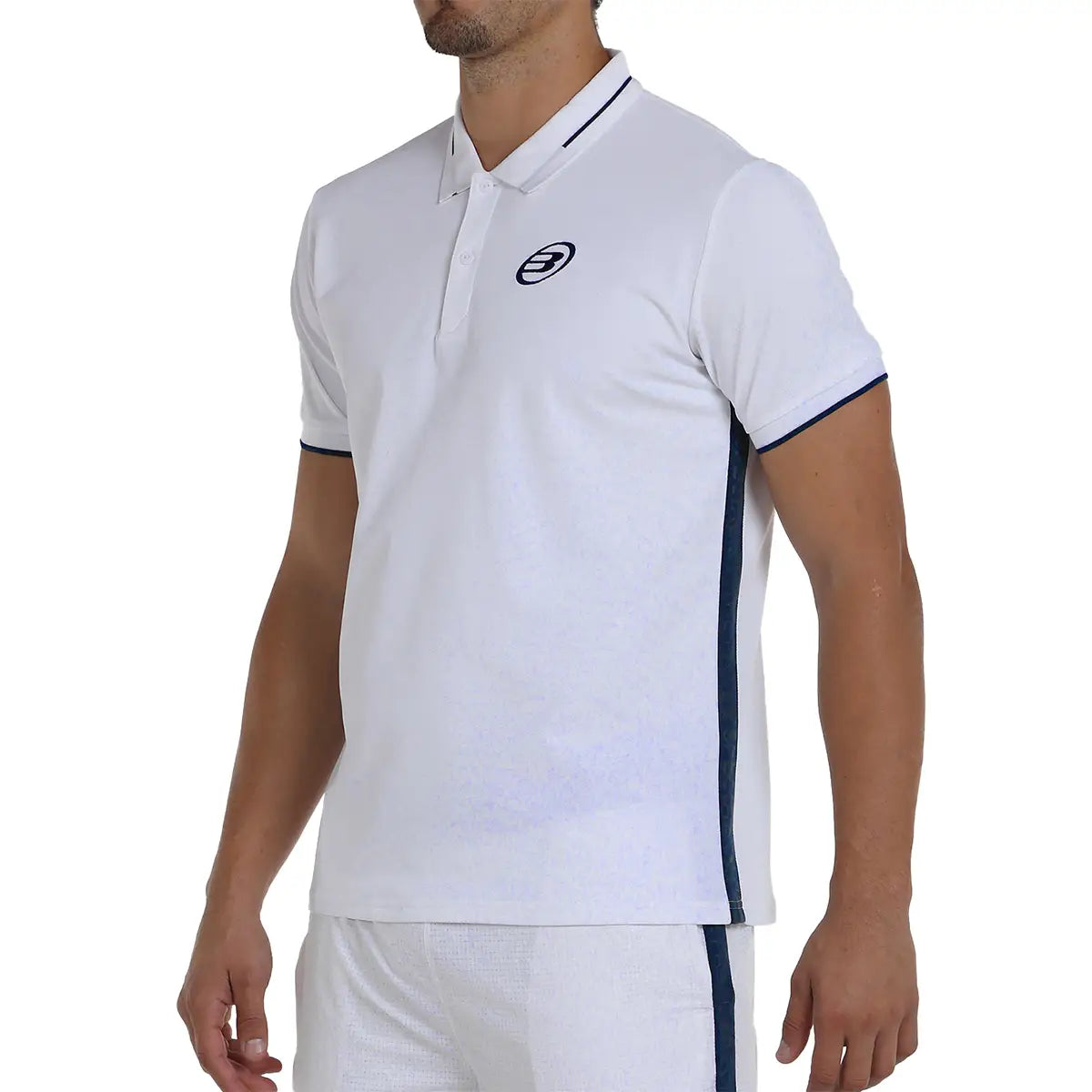 BULLPADEL T-SHIRT POLO LEIRO BLANCO SIZE XXL