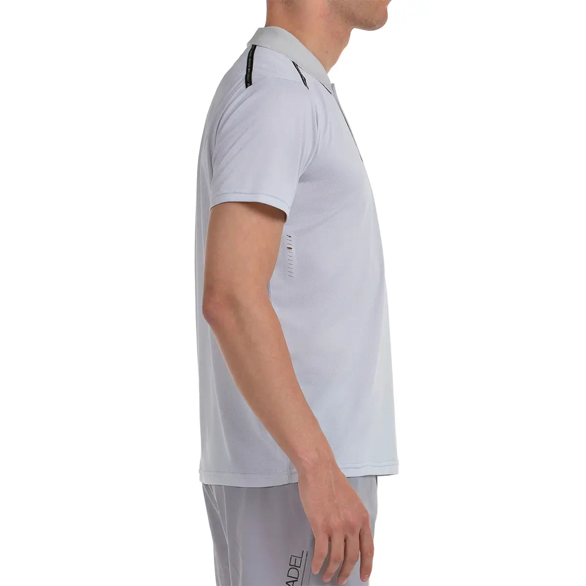BULLPADEL T-SHIRT POLO MIRAC GRIS PERLA SIZE L