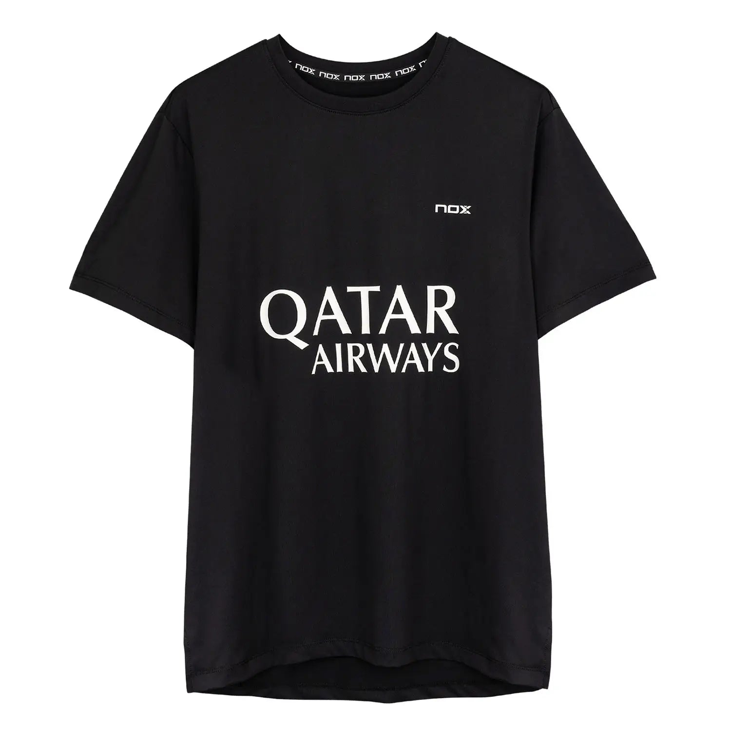 NOX T-SHIRT MEN SPONSORS TAPIA AT10 BLACK SIZE S