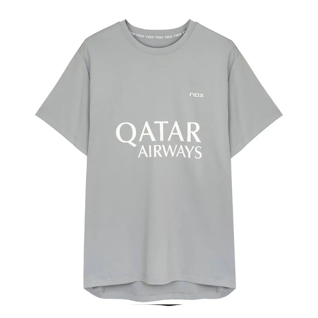 NOX T-SHIRT MEN SPONSORS TAPIA AT10 GREY SIZE XL