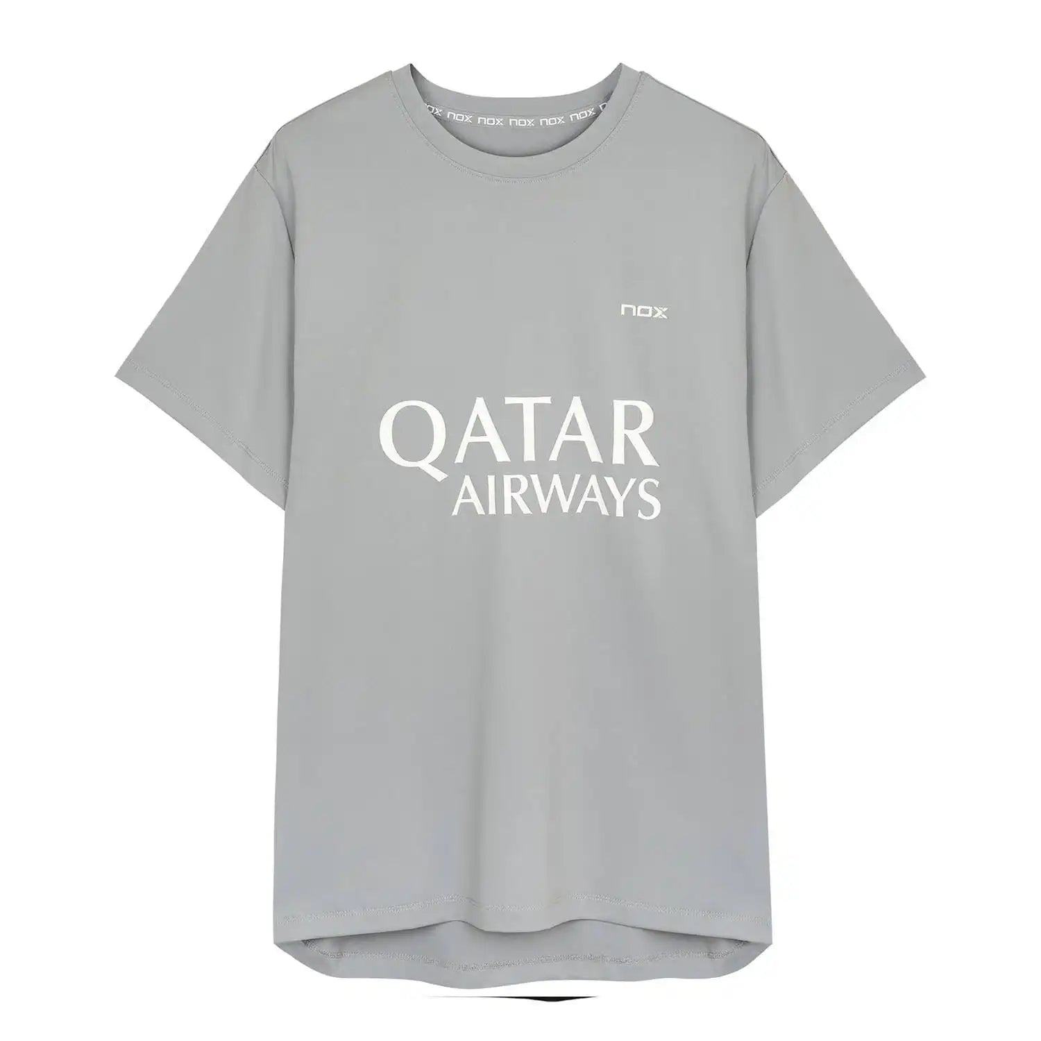 NOX T-SHIRT MEN SPONSORS TAPIA AT10 GREY SIZE XL