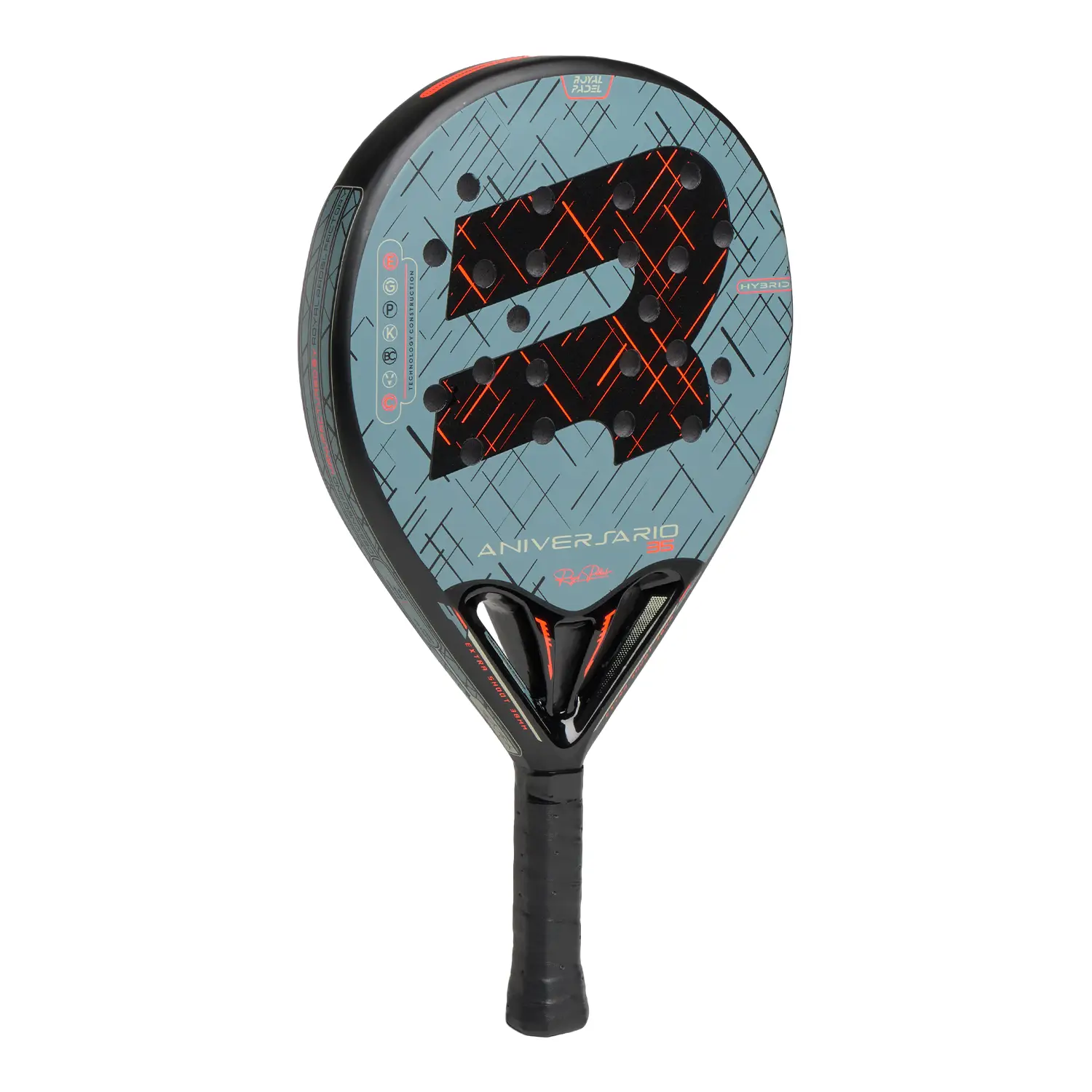 ROYAL PADEL RACKET 35 ANNIVERSARIO HYBRID 25