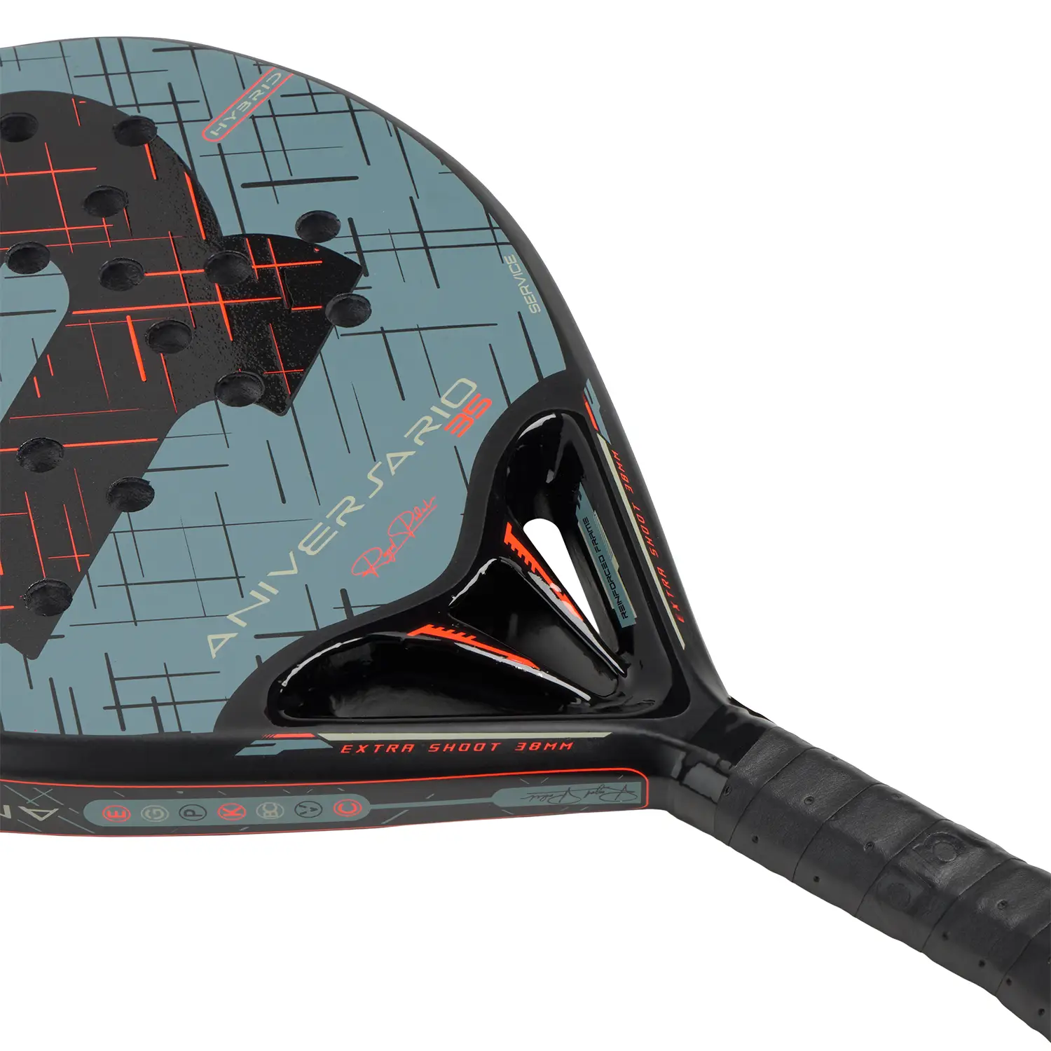 ROYAL PADEL RACKET 35 ANNIVERSARIO HYBRID 25