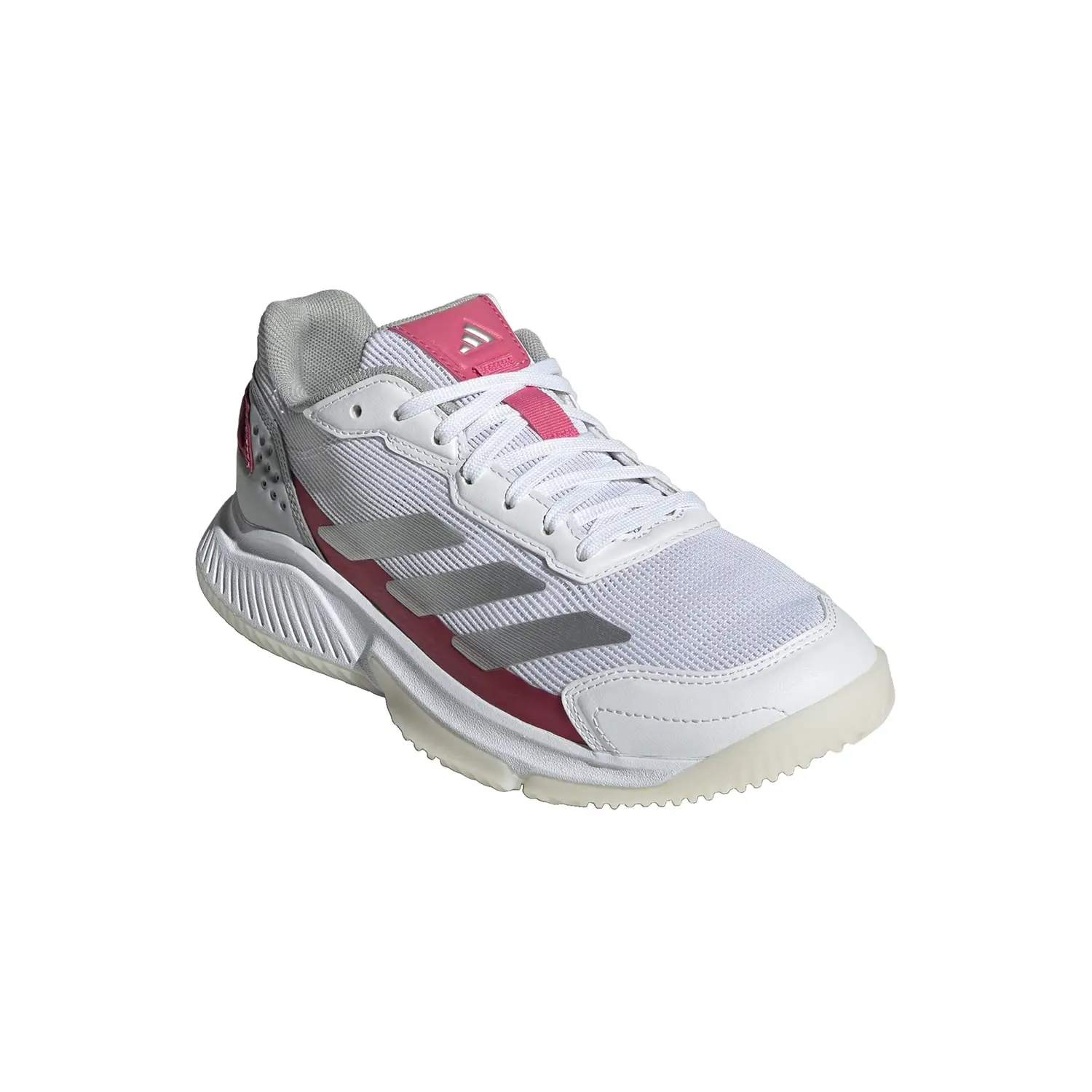 ADIDAS SHOES WOMEN COURTQUICK PADEL WHITE/PINK