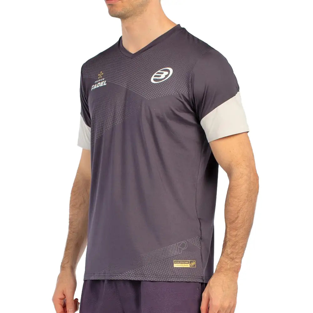 BULLPADEL T-SHIRT PREMIER BRIAL CHARCOAL (CARBON) SIZE XXL
