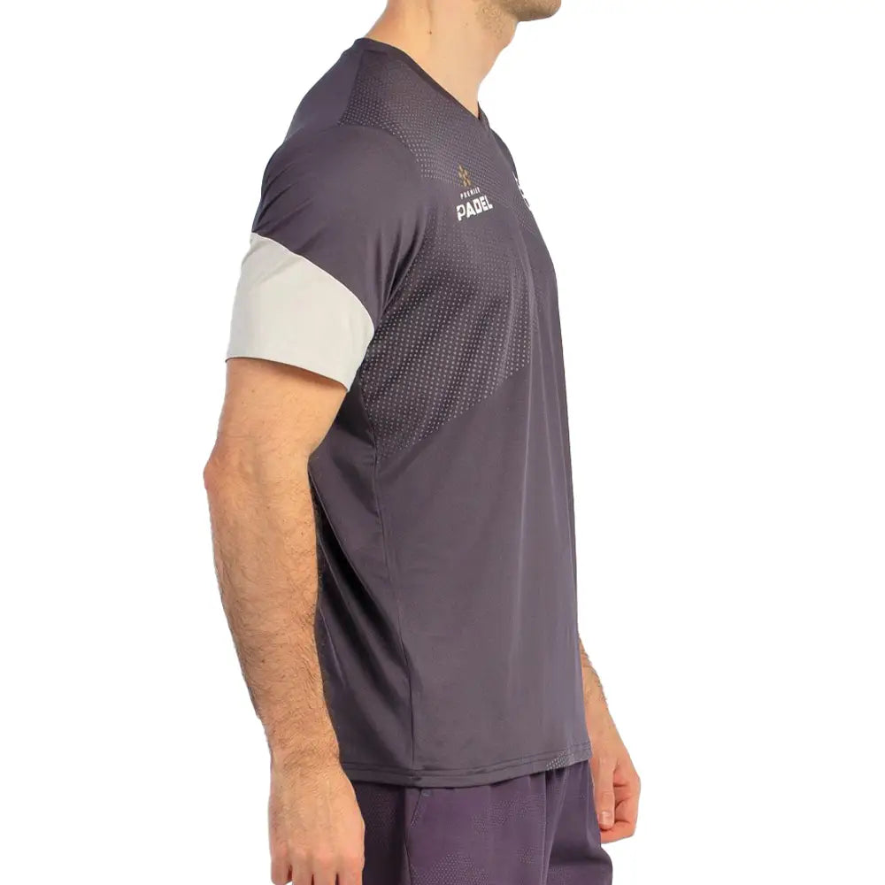 BULLPADEL T-SHIRT PREMIER BRIAL CHARCOAL (CARBON) SIZE XXL