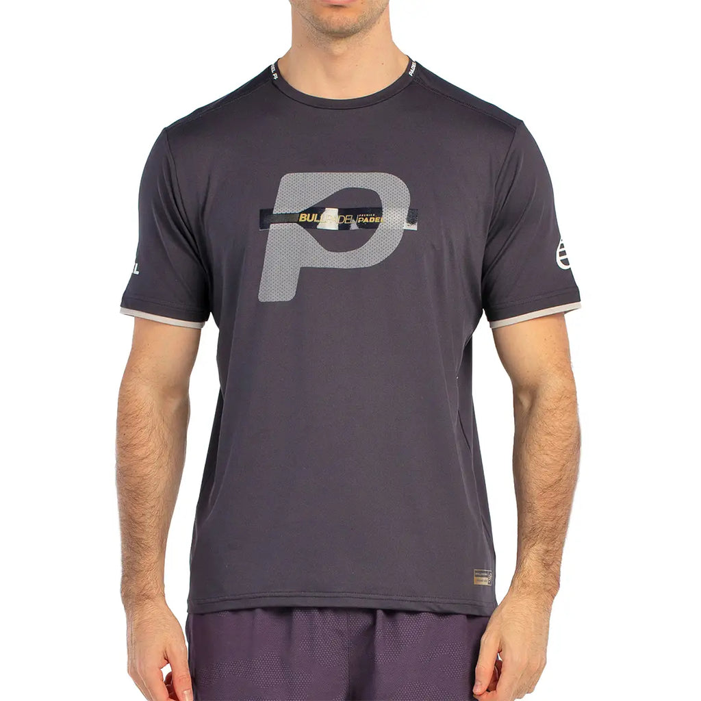 BULLPADEL T-SHIRT BISES CHARCOAL SIZE L