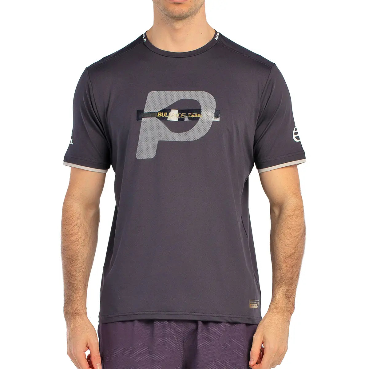 BULLPADEL T-SHIRT BISES CHARCOAL SIZE L