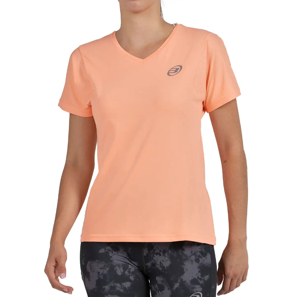 BULLPADEL T-SHIRT WOMEN ECHES ALBARICOQUE