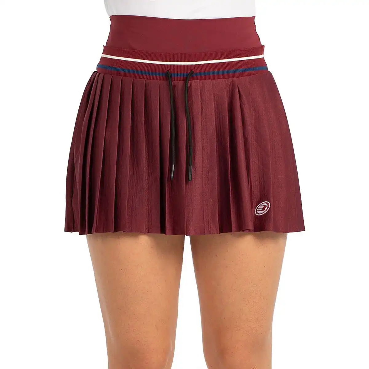 BULLPADEL SKIRT ATRIA VINO BURDEOS 2025