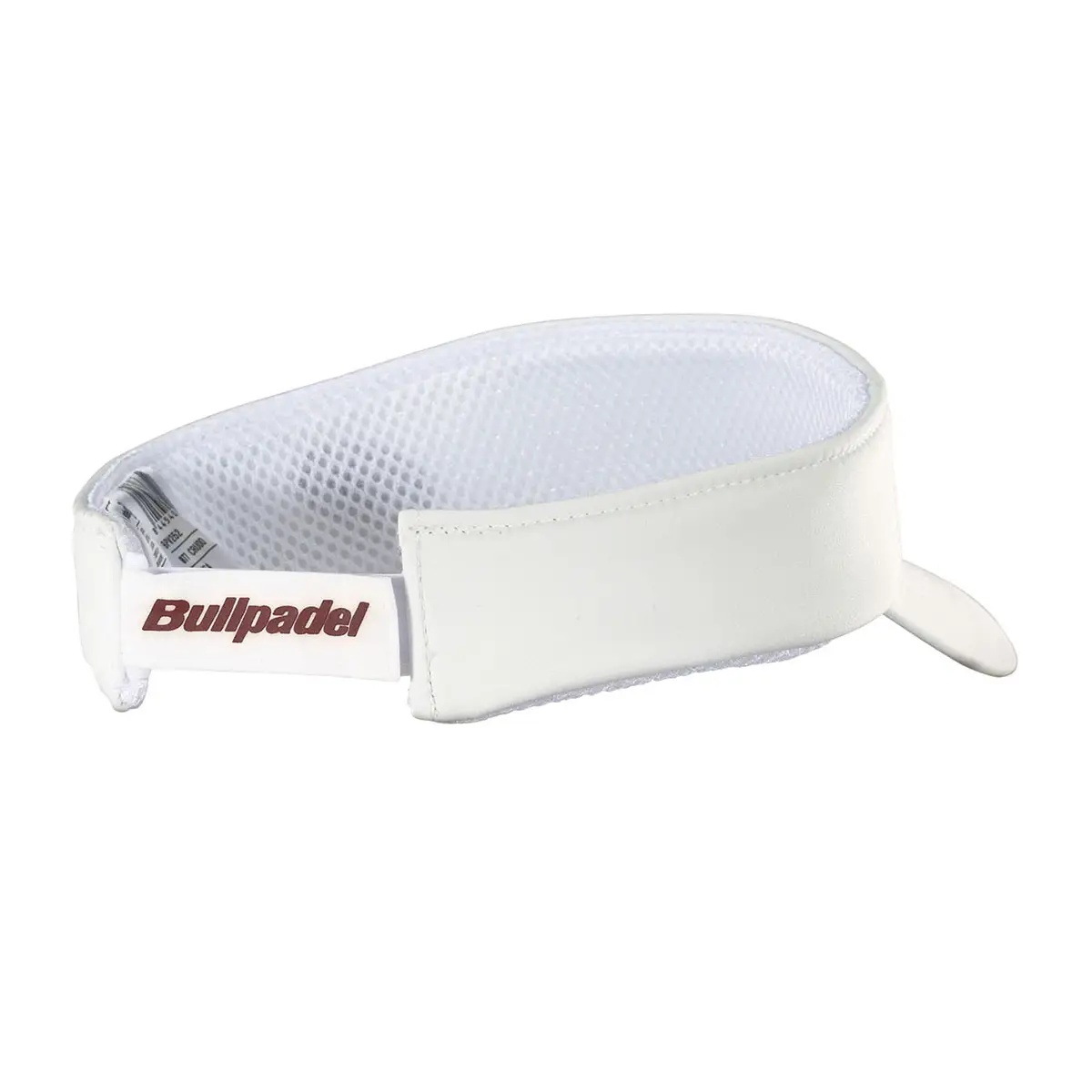 BULLPADEL CAP VISOR BPV252 WHITE