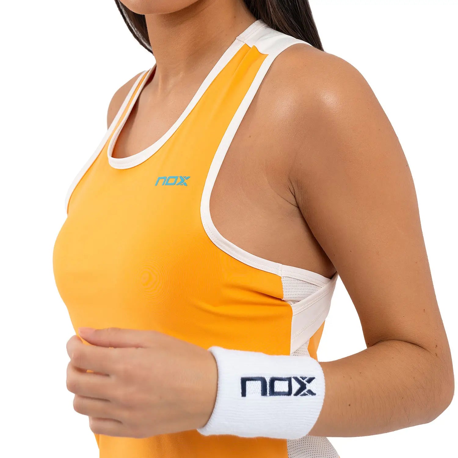 NOX T-SHIRT TIRANTES MUJER PRO MOCK ORANGE DEGRADED SIZE XS