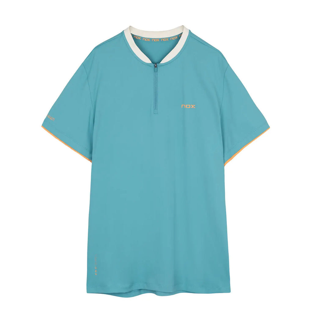 NOX T-SHIRT POLO HOMBRE PRO DUSTY TURQUOISE SIZE M