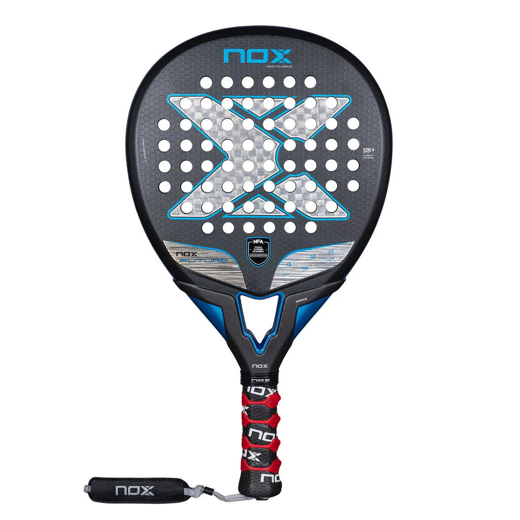 NOX RACKET PALA FUTURE HYBRID 12K ALUM