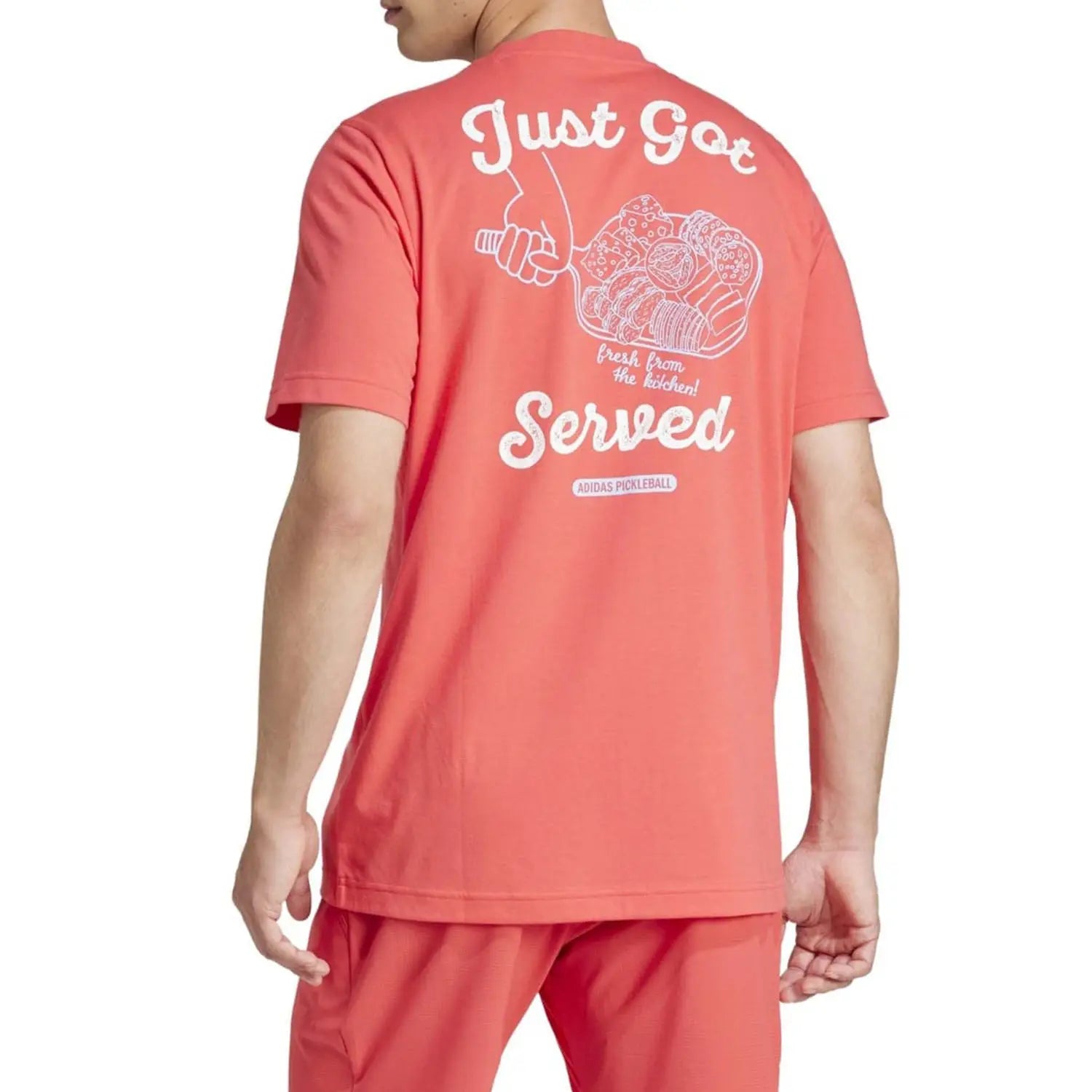 ADIDAS T-SHIRT PICKLEBALL G T SELURE ROSELU SIZE L