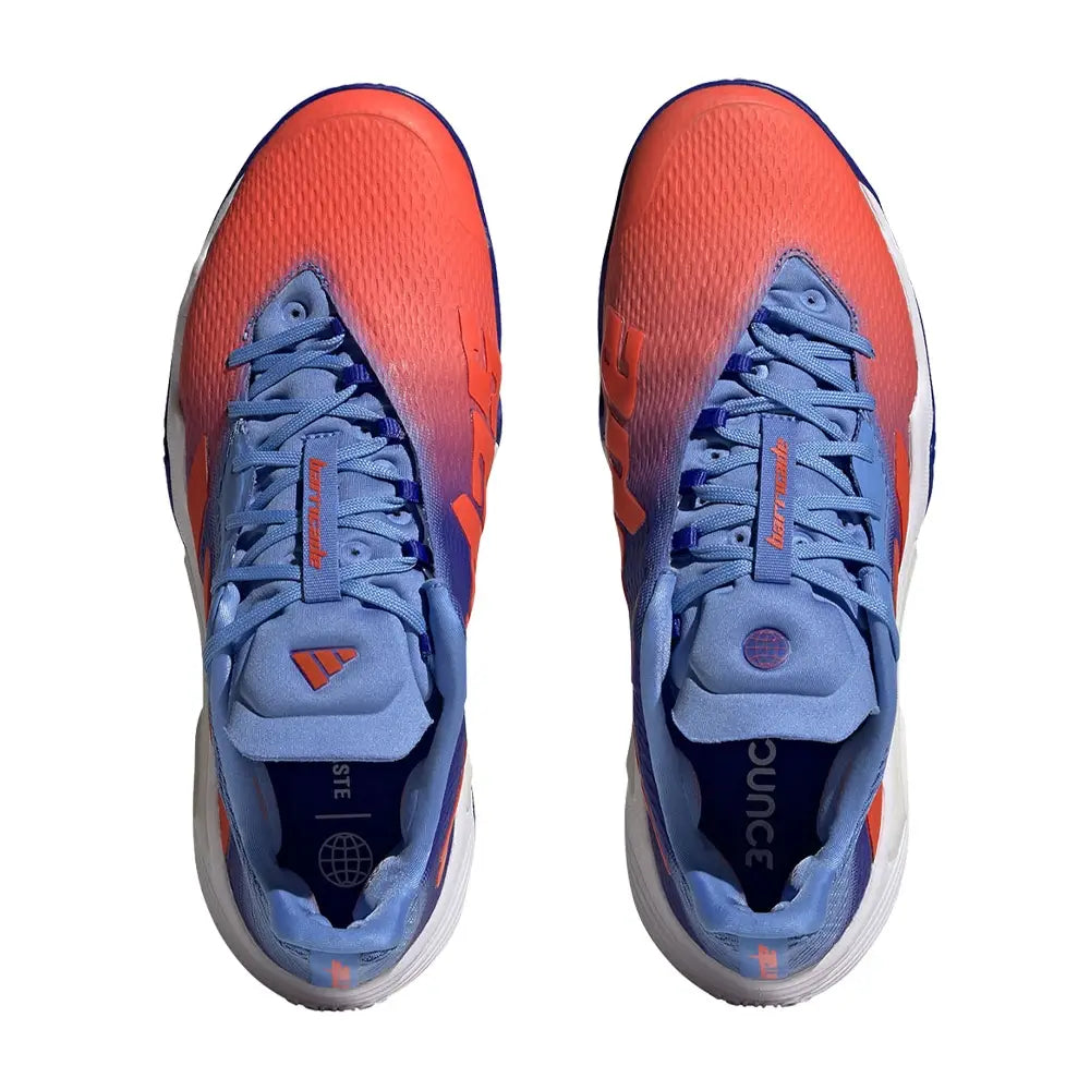 ADIDAS SHOES BARRICADE CLAY AZUL NARANJA MEN