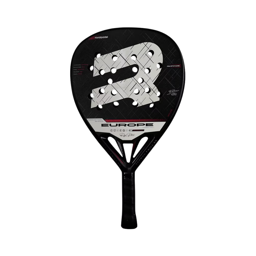 ROYAL PADEL RACKET EUROPE BLACK