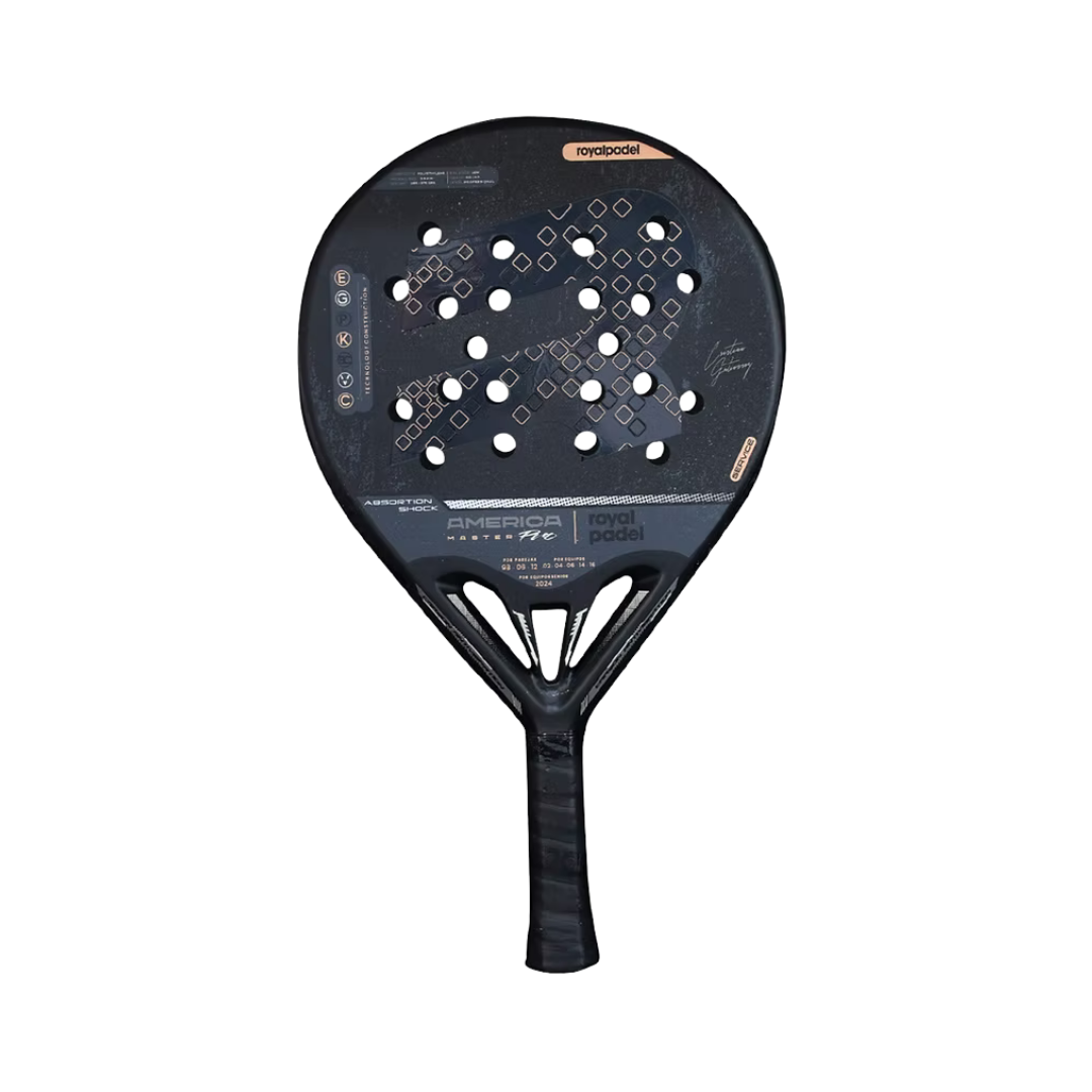 ROYAL PADEL RACKET AMERICA PRO BLACK
