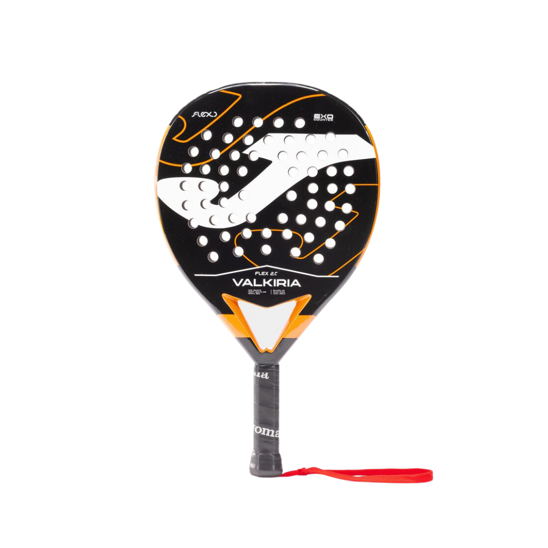 JOMA RACKET VALKIRIA FLEX 2.0 BLACK FLUOR ORANGE