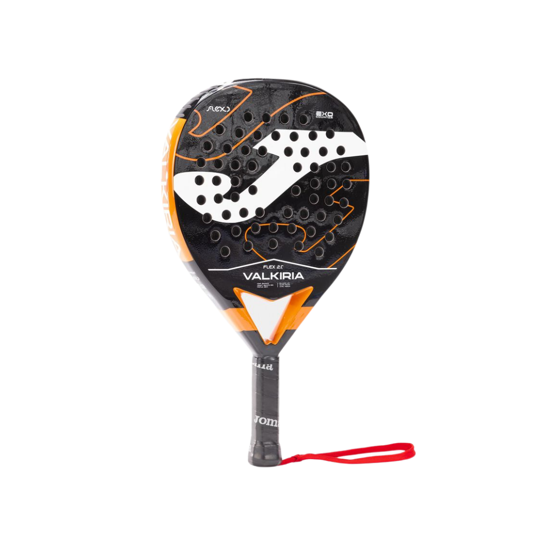 JOMA RACKET VALKIRIA FLEX 2.0 BLACK FLUOR ORANGE