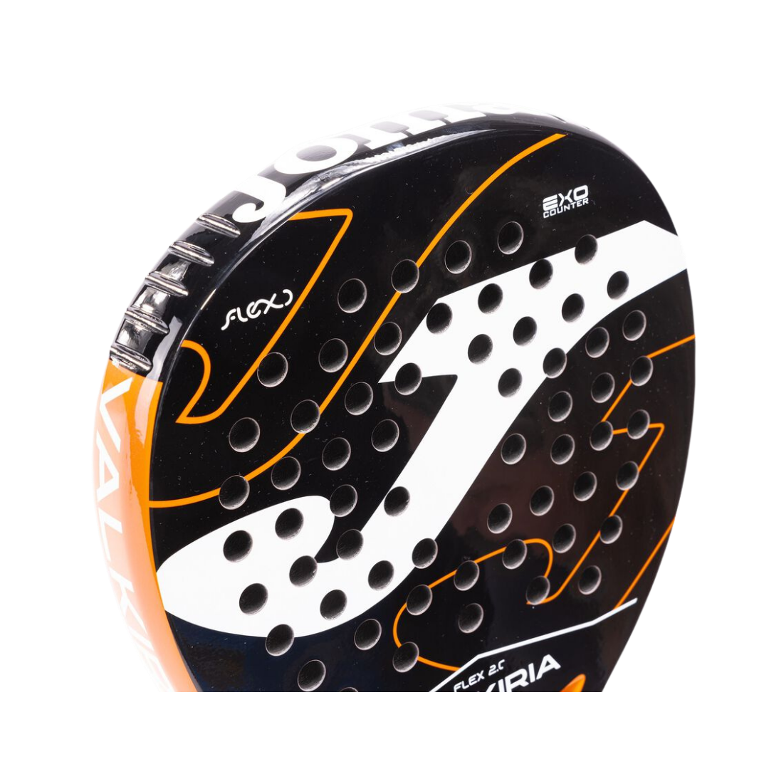 JOMA RACKET VALKIRIA FLEX 2.0 BLACK FLUOR ORANGE