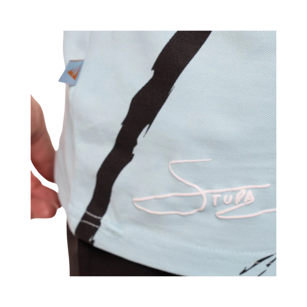 SIUX T-SHIRT ELECTRA STUPA COTTON SS25 BLUE